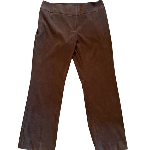 Doncaster vintage suede like brown pants size 14 - Picture 1 of 6